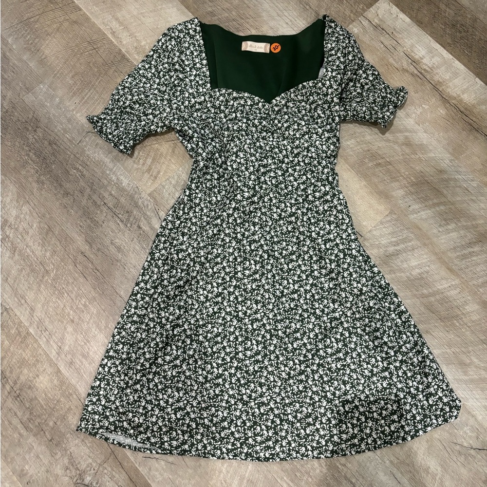 Altar’d state green floral dress